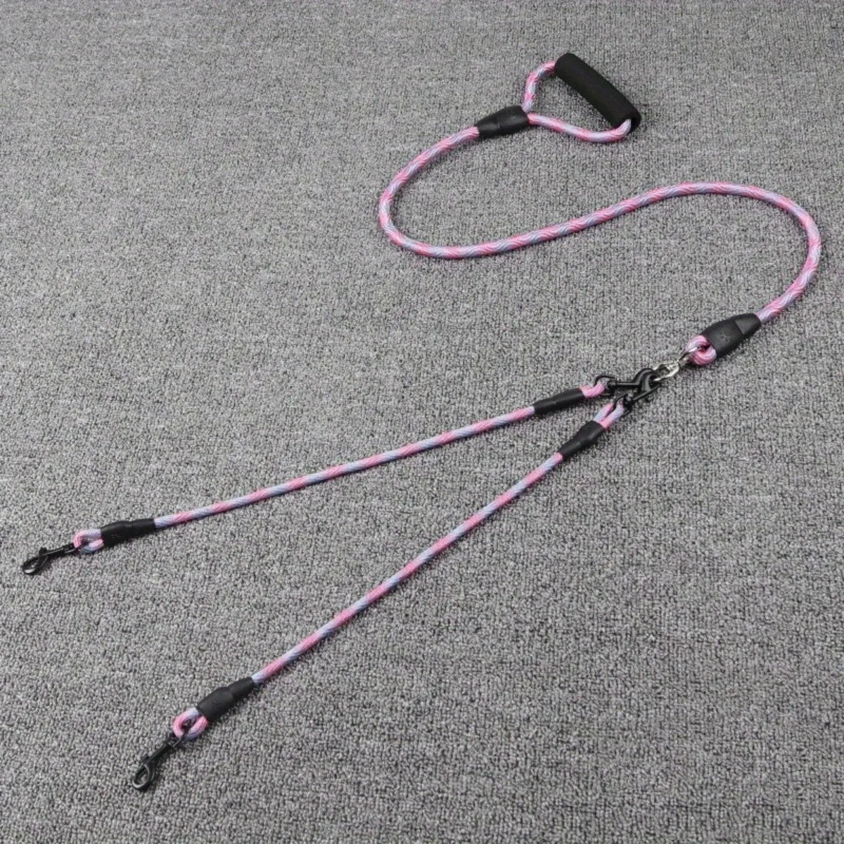 double laisse pour chien - Mon chien confortable