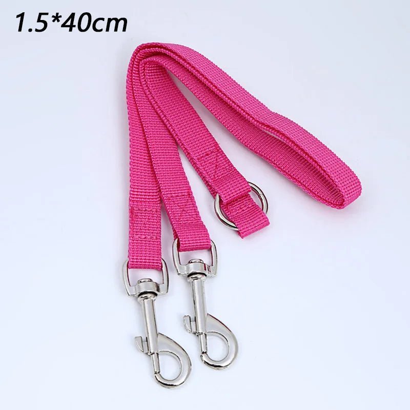 double laisse chien - Mon chien confortable