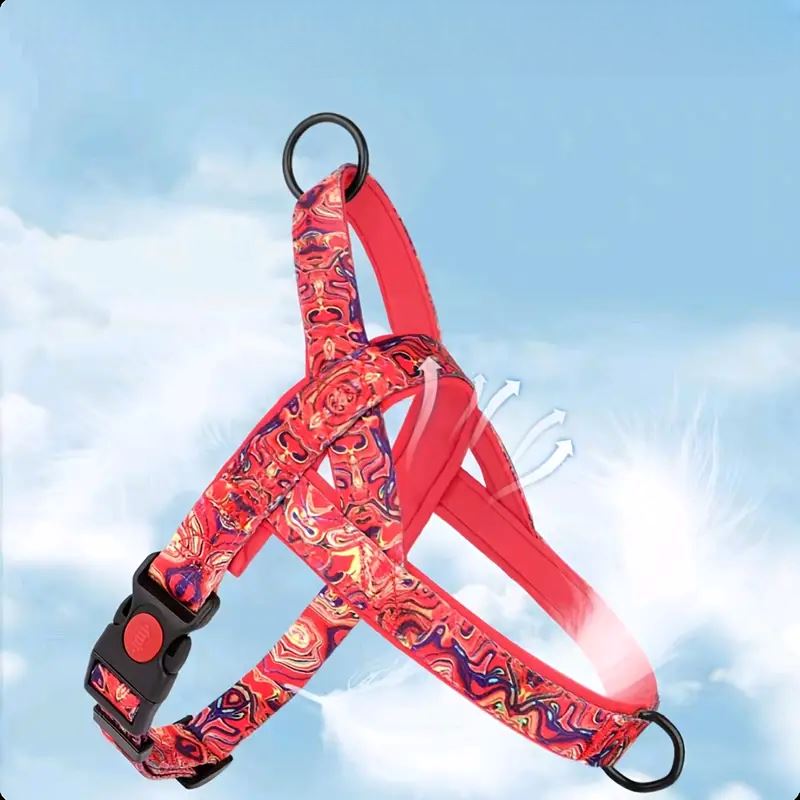 Harnais pour chien - DogSafeHarness™ - Rouge - Mon chien confortable