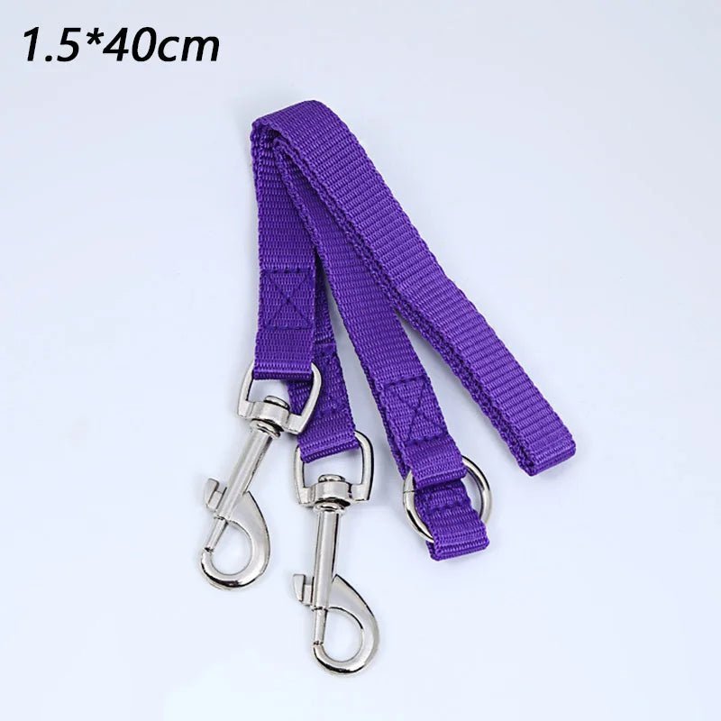 laisse double pour chien - Mon chien confortable