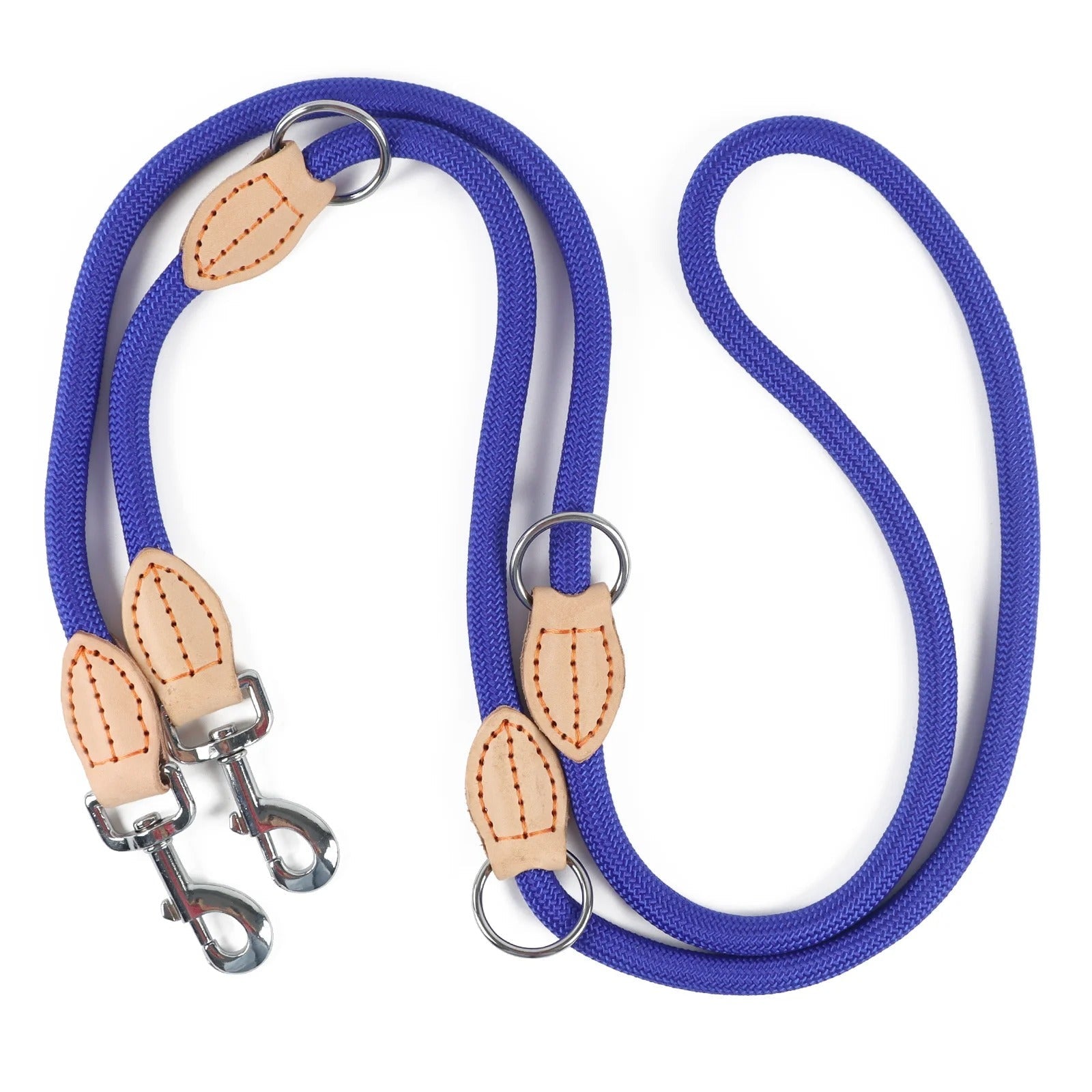 laisse double pour chien - Nylon - Mon chien confortable